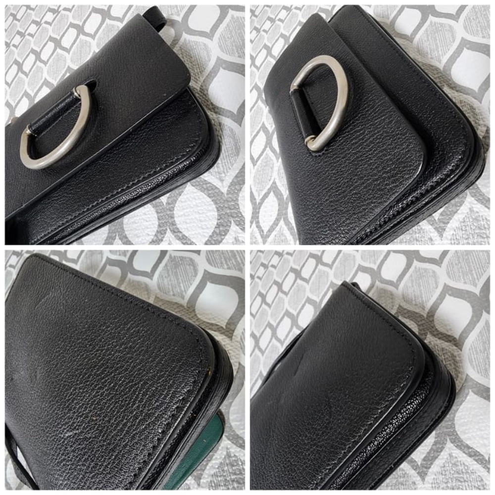 Authentic Burberry Leather Mini D-Ring Crossbody … - image 7